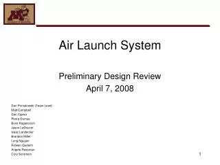 Air Launch System
