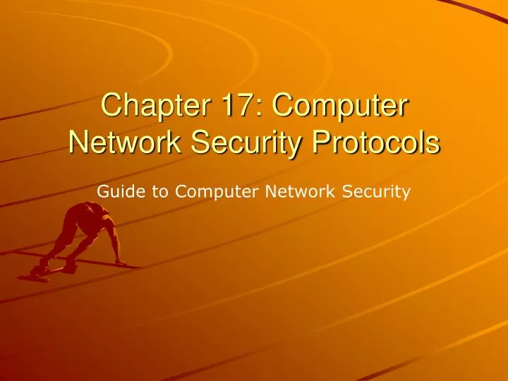 chapter 17 computer network security protocols