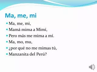 ma me mi
