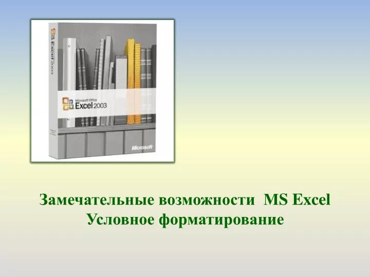 m s excel