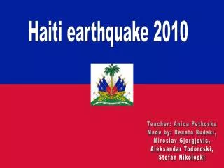 Haiti earthquake 2010