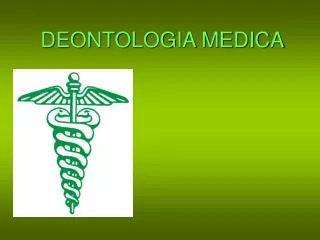 deontologia medica