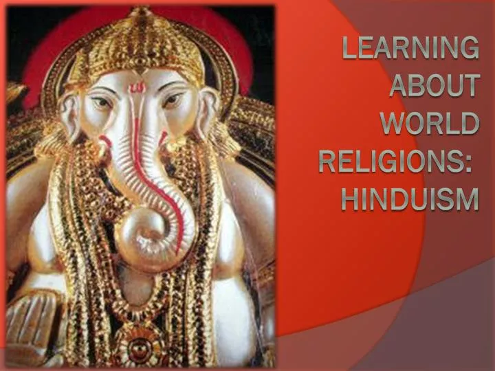 learning about world religions hinduism