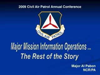 2009 Civil Air Patrol Annual Conference