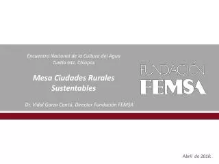 mesa ciudades rurales sustentables