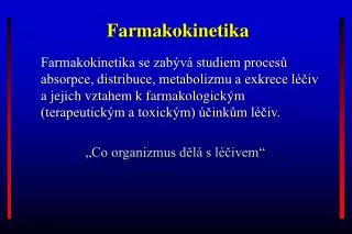 farmakokinetika