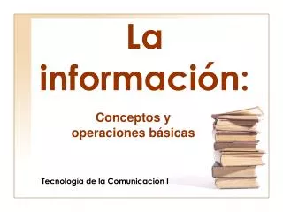 la informaci n