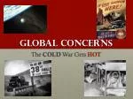 Global concerns - slide 1