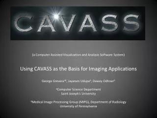 CAVASS contributors