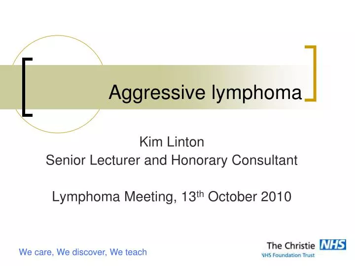aggressive lymphoma