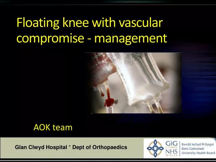 floating knee with vascular compromise management