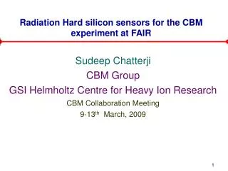 Radiation Hard silicon sensors for the CBM experiment at FAIR