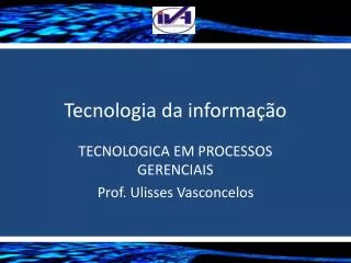 tecnologia da informa o