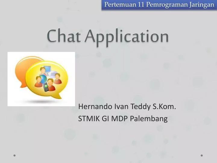 chat application