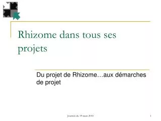 rhizome dans tous ses projets