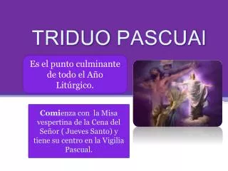 triduo pascual