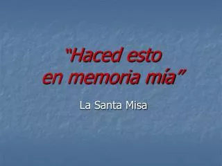 haced esto en memoria m a