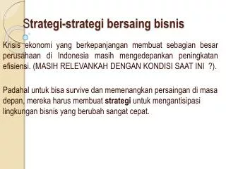 s trategi strategi bersaing bisnis