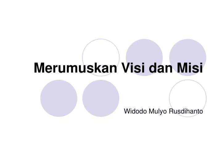 widodo mulyo rusdihanto