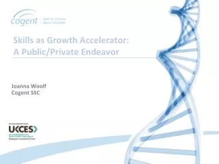 Skills as Growth Accelerator: A Public/Private Endeavor