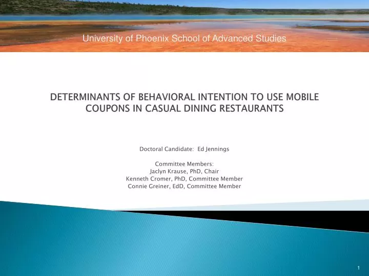 determinants of behavioral intention to use mobile coupons in casual dining restaurants