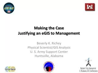 Making the Case Justifying an eGIS to Management
