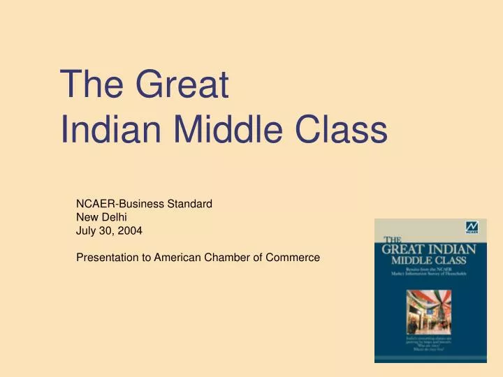 the great indian middle class