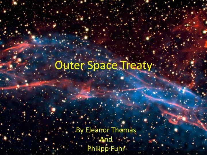 outer space treaty