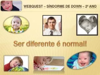 webquest s ndorme de down 2 ano