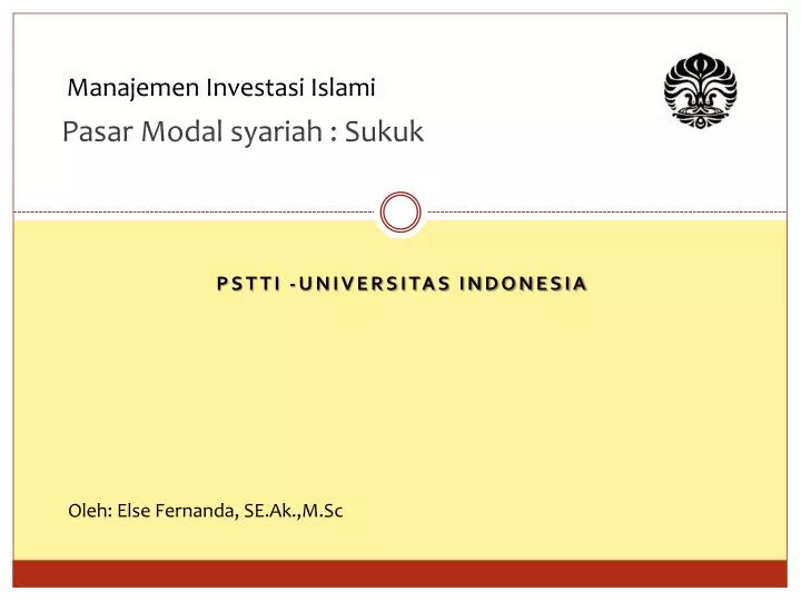 pasar modal syariah sukuk