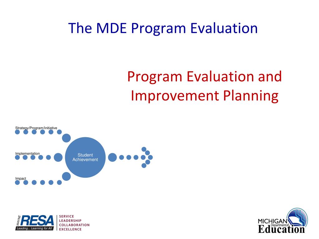 PPT - Program Evaluation and Improvement Planning PowerPoint ...