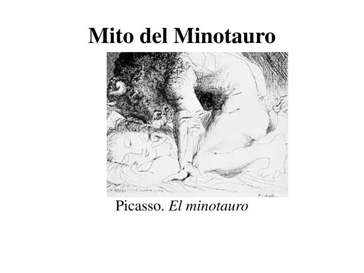 mito del minotauro
