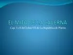 EL MITO DE LA CAVERNA - slide 1