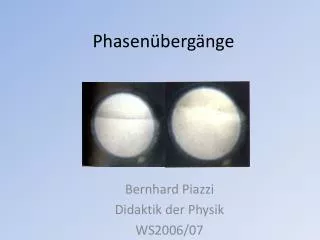 phasen berg nge