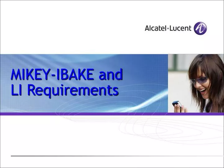 mikey ibake and li requirements