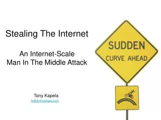 Stealing The Internet An Internet-Scale Man In The Middle Attack