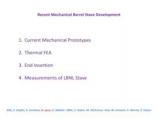 Recent Mechanical Barrel Stave Development