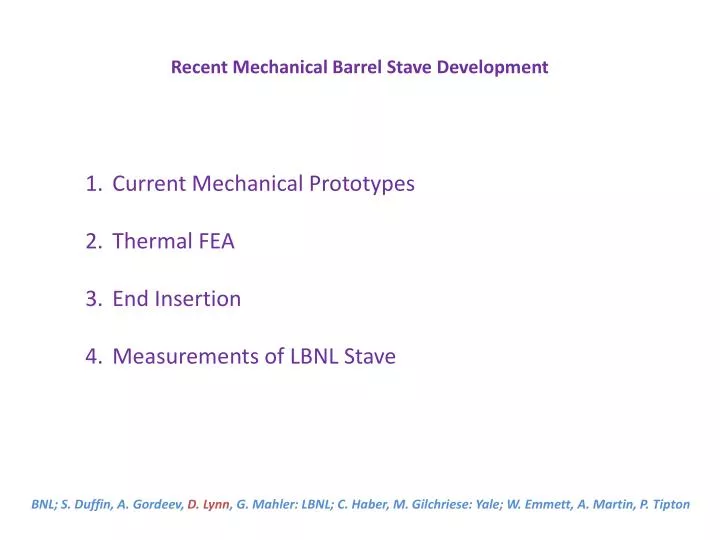 recent mechanical barrel stave development