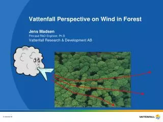 Vattenfall Perspective on Wind in Forest