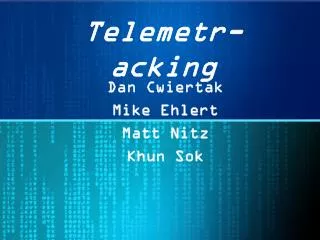 Telemetr-acking