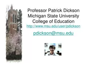 Mr. Daniel Schultz Michigan Virtual University mivu dws@msu