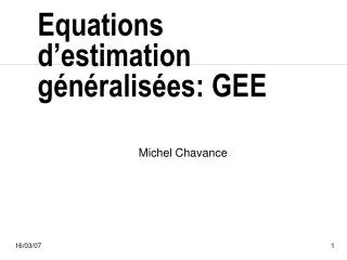 michel chavance