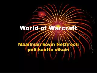 world of warcraft