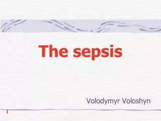 The sepsis