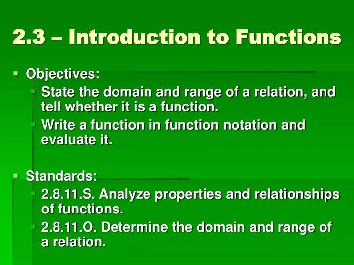 2 3 introduction to functions