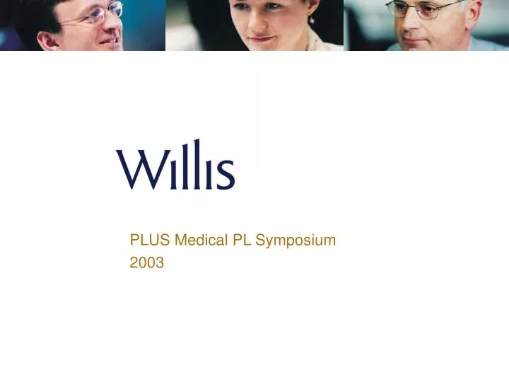 plus medical pl symposium 2003