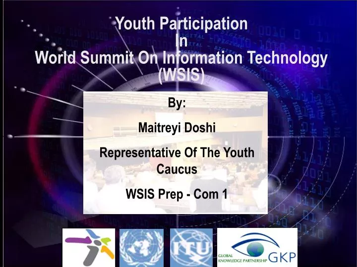 youth participation in world summit on information technology wsis