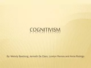Cognitivism