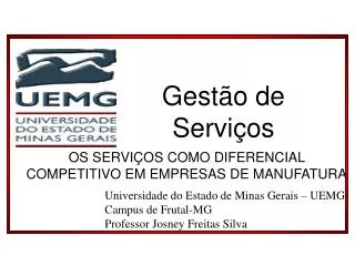 gest o de servi os