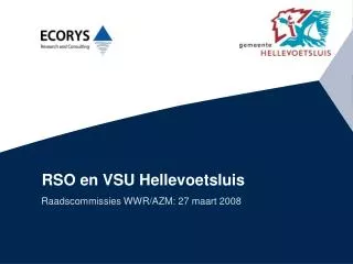 RSO en VSU Hellevoetsluis